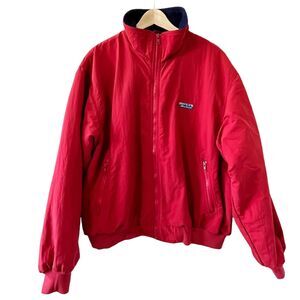 VTG Eddie Bauer Polartec Harrington Jacket Sz XL Fleece Lined
